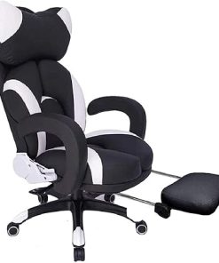 High Back Ergonomic Gaming Office Chair with Adjustable Footrest