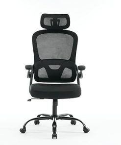 Ergonomic High Back Office Chair with Adjustable Lumbar and Armrests 2