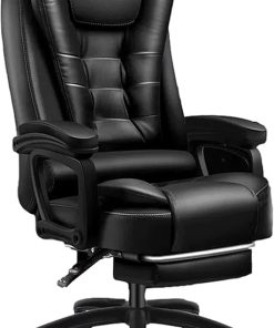 Ergonomic High Back Office Desk Chair with Armrest and Footrest 2