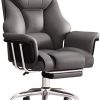 C6-M Grey Ergonomic Office Chair with Lumbar Support and Adjustable Armrest 3