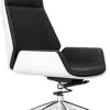 Ergonomic Height Adjustable Home Desk Chair with Back Support and Wheels 3