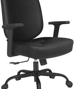 Adjustable Mid Back Office Chair for Home Office and Computer Use 2
