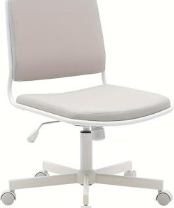 Ergonomic Adjustable Office Chair with Lumbar Support and Wheels