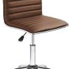 Adjustable Height Teen Task Chair with Backrest for Study, Morandi Yellow 3