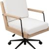 Ergonomic Mesh Office Chair with Adjustable Armrests and Lumbar Support 4