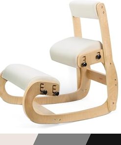 Ergonomic Kneeling Chair with Back Support for Better Posture and Comfort