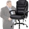 GabryLly Ergonomic Office Chair and Adjustable Desk 55×24 Inches 3