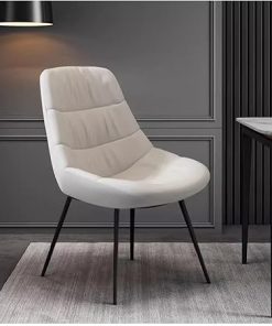 Kitchen Chairs for Dining Room and Home Office Mid Century Modern Beige