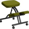 Height Adjustable Swivel Rolling Stool with Wheels for Home Office 3
