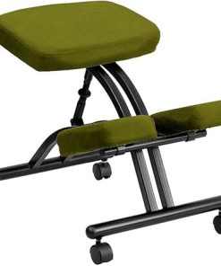 SFKLYU Ergonomic Kneeling Chair Adjustable Stool with Smooth Casters