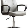 Ergonomic Executive Office Chair with Flip-Up Armrest and Lumbar Support 3