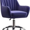 Adjustable Reclining Office Chair with Footrest for Comfort 4