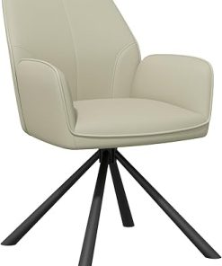 Ergonomic Modern Desk Chair Upholstered for Home Office and Living Room