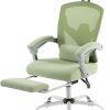 High Back Ergonomic Executive Office Chair with Footrest and Swivel 4