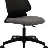 Ergonomic High Back Office Chair with Lumbar Support and Flip-up Arms 3