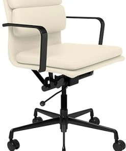 SOHO II Padded Management Office Chair with Faux Leather Finish