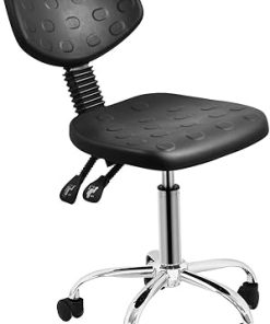 Height Adjustable Swivel Desk Chair for Cleanroom School Laboratory 2