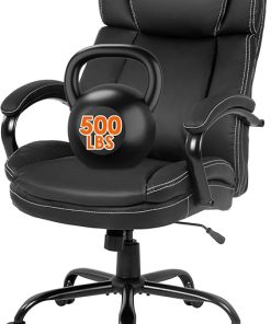 Big and Tall Heavy Duty Ergonomic Office Chair for 500 lbs Support