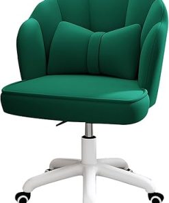 Ergonomic Velvet Desk Chair for Home Office and Living Room Use 2