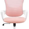 Modern Desk Chair with Tufted Back and Gold Base for Bedroom 4