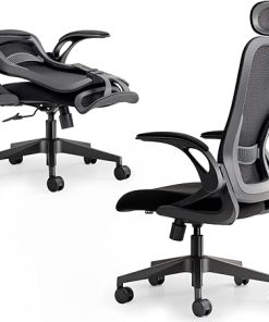 Tervo Model U Folding Office Chair for Small Spaces and Gaming