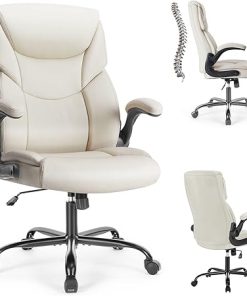 Ergonomic 360 Swivel Office Chair with Adjustable Tilt and Lumbar Support