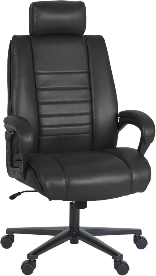 Big and Tall Executive Office Chair 400lbs Ergonomic Faux Leather