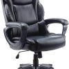 Beige Armless Upholstered Swivel Desk Chair with Adjustable Height 3