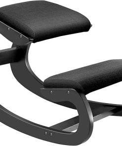 Ergonomic Kneeling Chair for Home Office Back Pain Relief Onyx Black