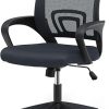 Ergonomic Adjustable Height Cross Legged Office Chair with Wheels 3
