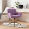 Adjustable Height Teen Task Chair with Backrest for Study, Morandi Yellow 4