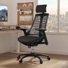 Ergonomic Office Chair for Big and Tall – 6’5″ Tall Max, 400Lbs Capacity Computer Desk Heavy-Duty Office Gaming Chair with Adjustable Features, High-Back Design, and Premium Comfort for Home Office 4