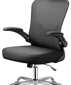 High Back Mesh Ergonomic Office Chair with Adjustable Armrests and Headrest