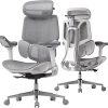 Ergonomic Home Office Desk Chair with Footrest for Big and Tall 4