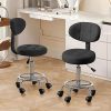 Mid Century Modern Adjustable Desk Chair with Armrests and Support 4