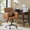 Wider Thickened Criss Cross Chair on Wheels Comfortable Adjustable 4