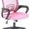 Yaheetech Ergonomic Mesh Office Chair for Small Spaces Black 4