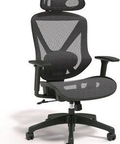 Alera Taunton Ergonomic Mesh Office Chair Supports Up to 275 lb Black