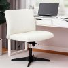 Mid Century Modern Adjustable Desk Chair with Armrests and Support 3