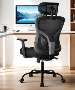 Ergonomic High Back Office Chair with Adjustable Lumbar Support