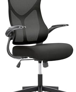 Ergonomic High Back Office Chair with Adjustable Height and Wheels