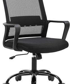 Ergonomic Home Office Chair with Lumbar Support and Adjustable Features 2