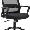 Huuger Ergonomic Mesh Office Chair with Footrest and 3D Armrest 4