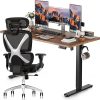 Sutton Collection Armless Criss Cross Chair for Home Office Light Cream 4
