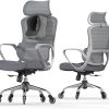 Ergonomic PU Leather Reclining Office Chair for Big and Tall Users 4