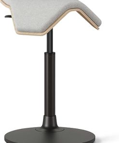 Height Adjustable Branch Saddle Stool Ergonomic Wobble Seat ILOA Plus 2