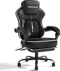 Ergonomic High Back Office Chair with Adjustable Headrest and Footrest