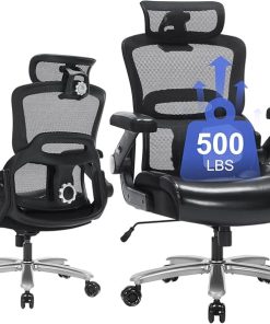 Ergonomic Heavy Duty Office Chair for Big and Tall with Lumbar Support 2