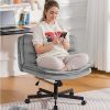 Ergonomic Office Chair with Adjustable Lumbar Support and Footrest 3