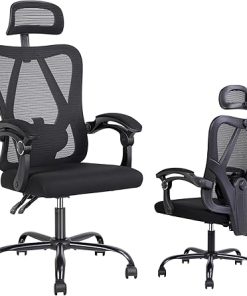 Ergonomic High Back Office Chair with Adjustable Lumbar Support 2